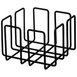 _Салфетница маленькая (13,5*13,5*9,5см) черная арт. АЛТ 417СЧ