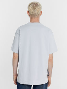 Футболка мужская туманно-голубая с печатью туман +печать 111846 - Mark formelle фото 4