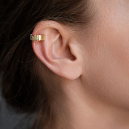 Серьга каффа Арт. 3-4596-Y - MyGemma фото 2