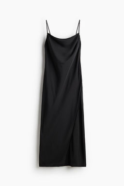 Vestido de tirantes con cintur?n decorativo