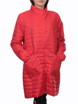 K-532 RED Куртка демисезонная стеганая женская (70 гр. холлофайбер)