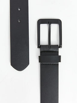 Deri G?r?n?ml? Erkek Kemer