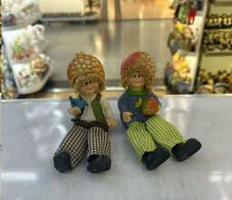 Фигурка висячие ножки 9 см / YG768 /уп 2/288/микс