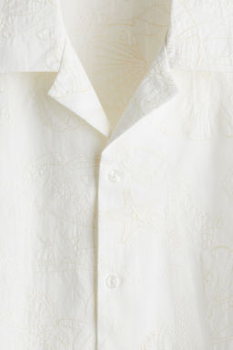 Camisa resort bordada Regular Fit - H&m фото 2
