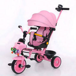 Велосипед трехколесный Slider с ручкой управления