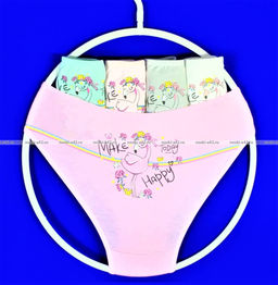 Цена за 5 пар.Детские трусы для девочек Турция арт. 116416 (116661, 116662, 116417)