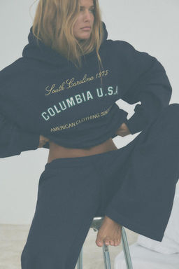 PLUSH JOGGING TROUSERS WITH SLOGAN - Zara фото 2