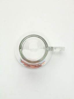 Кружки стеклянные новогодние Весёлого праздника. Лошади, набор 2 шт. по 300 мл