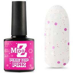 Pixie Top MOOZ Pink глянцевый топ без л/с