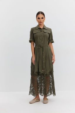 Платье Vesnaletto 4458-2 хаки