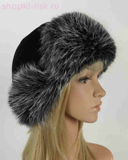 Нон-стоп кролик/чернобурка Ушанка женская (56-58)