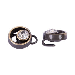 Micron GH 1020 Застёжка 10 шт №12 шлифованная бронза