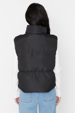 Siyah Regular Kal?p Su itici Sisme Yelek TWOAW23YE00059