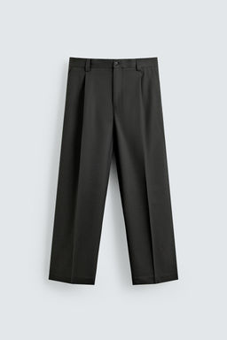 WOOL BLEND SUIT TROUSERS - Zara фото 5