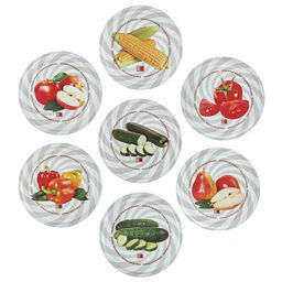 Цена за 10 шт. Крышка Твист III-66 Карусель, для бытового консервирования, винтовая, жесть электролитического лужения s0,20мм, лак, литография, ТУ 9299-001-03965353-2020, упаковка: термоусадочная пленка (Россия) - Домашняя мода фото 4