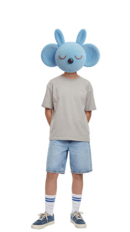 BERMUDA DENIM RELAXED BAGGY / Azul medio - Zara фото 5