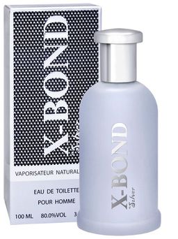 UNITOP X-BOND SILVER m EDT 100 ml M, туалетная вода