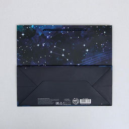 Пакет подарочный ламинированный, упаковка, «Космос: Звёзды», ML 27×23×11.5 см