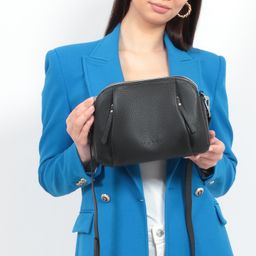 Женская кожаная сумка Richet 2922LN 376 Черный
