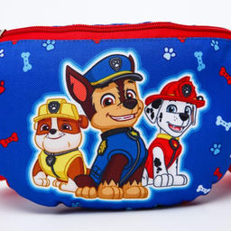 Сумка поясная, 25х6х13 см, на молнии, Щенячий патруль - Paw patrol фото 2