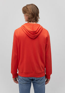Mavi Logolu Fermuarl? K?rm?z? Sweatshirt  фото 4