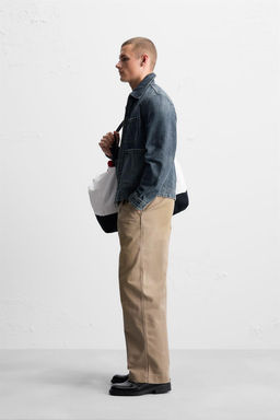 DENIM JACKET WITH ZIP - Zara фото 4