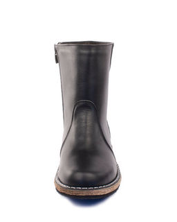 Полусапоги женские на полную ногу, Кожа, овчина, войлок, микропора