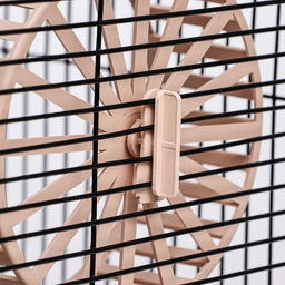 Клетка для грызунов Пижон №10, 2 этажа, разборная, 42 х 30 х 37см (+домик,колесо,миска), бежевая - Simaland фото 10