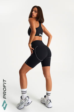 Спортивный топ с кантом, черный, tb.240.001 - Profit фото 9