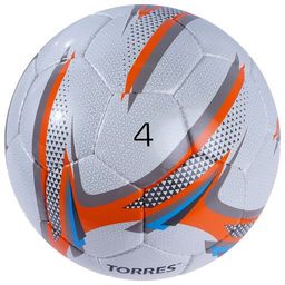 Мяч футзальный Torres Futsal Club, F30384/F30064, размер 4, 32 панели, PU, ручная сшивка