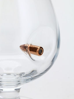 Бокал для коньяка Непробиваемый, настоящему мужчине, 395 мл