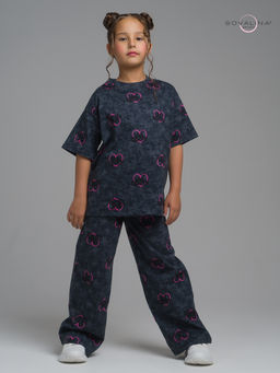 Костюм Лето MAX варенка графит сердце - Sovalina фото 28