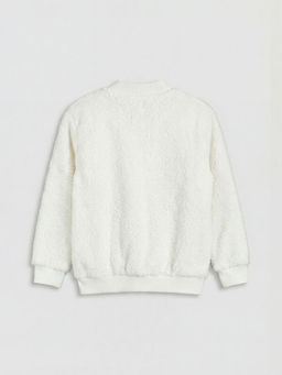 Hello Kitty Nak??l? K?z ?ocuk Fermuarl? Sweatshirt