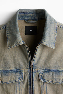Cazadora worker en denim Loose Fit - H&m фото 3