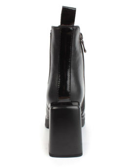 04-M3-836 BLACK Ботильоны зимние женские (натуральная кожа, натуральный мех) - Фабричный китай фото 8