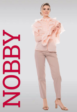 NOBBY, Женские брюки 111-212/4 (темный беж)