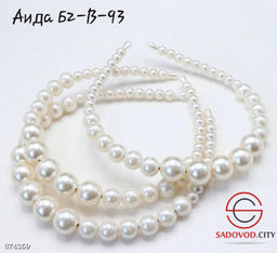 Жемчужный ободок для деочки