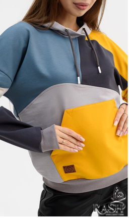 Худи "Колорблок" Цвет:как на фото
