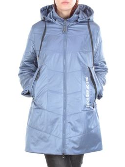 22-305 GRAY/BLUE Куртка демисезонная женская AKiDSEFRS (100 гр.синтепона) - Фабричный китай фото 2