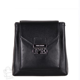 Сумка женская кожаная 3271Q black Polina&Eiterou в Новосибирске