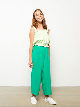 Kare Yaka Basic Ask?l? K?z ?ocuk Bluz - Waikiki фото 3