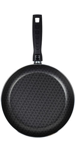 Сковорода 200 мм, 1 ручка, без крышки, полихромное покрытие, сплав А5, Кружево - Калитва фото 4