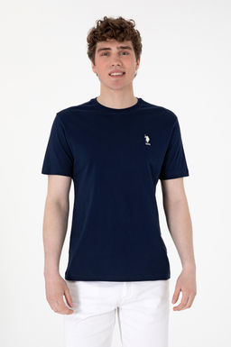 Erkek Lacivert Ti__rt Sepette S_rpriz _ndirim