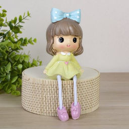 Фигурка Мальчик/Девочка висячие ножки 2 штуки набор 11,5 см / F2082 /уп 120/ - Галеонтрейд фото 3