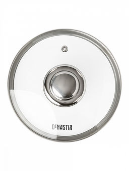 Кастрюля с крышкой и сеткой 4,2л серый нержавеющая сталь