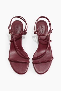 Sandalias de piel con tac?n kitten - H&m фото 5