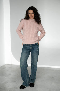 Джемпер ДЖв 1353 Пудровый - T.C.T фото 2