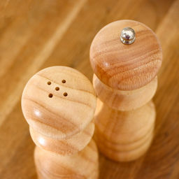 Набор для специй Доляна «Комфорт», 2 предмета: мельница и солонка, бежевый