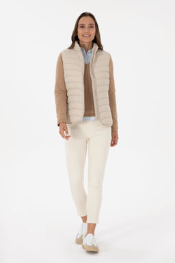 KadДn Krem Yelek - U.s. polo assn фото 4