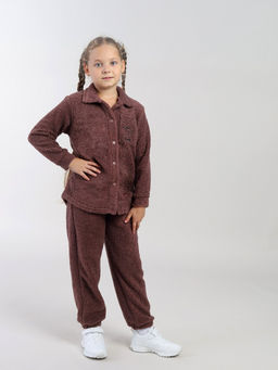 CRB wear / CWKG 63992-33-427 Толстовка для девочки,какао  фото 2